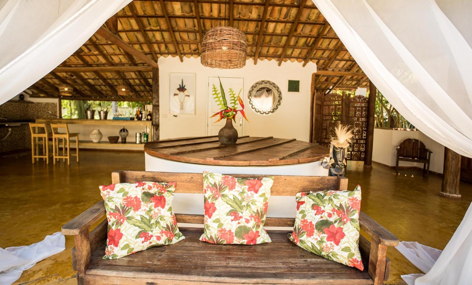 Pousada Vila Flor Da Mata Trancoso Exteriör bild